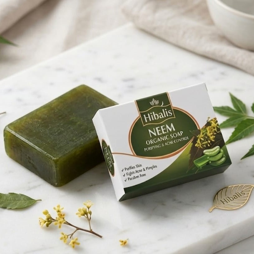 Hibalis Triple-Action Glow Deal | Neem, Rice & Kojic Acid 3-in-1 Soap Combo (Free Delivery All Over Pakistan)